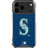 MLB Seattle Mariners - Solid Distressed iPhone 17 Pro Max Clear Case