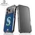 MLB Seattle Mariners - Solid Distressed iPhone 17 Pro Max Clear Case