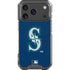 MLB Seattle Mariners - Solid Distressed iPhone 18 Pro Clear Case