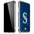 MLB Seattle Mariners - Solid Distressed iPhone X/XS Clear Case
