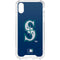 MLB Seattle Mariners - Solid Distressed iPhone XS Clear Case