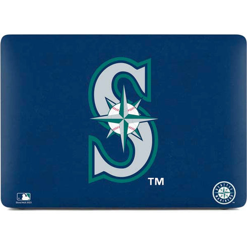 MLB Seattle Mariners - Solid Distressed Apple MacBook Air Skin