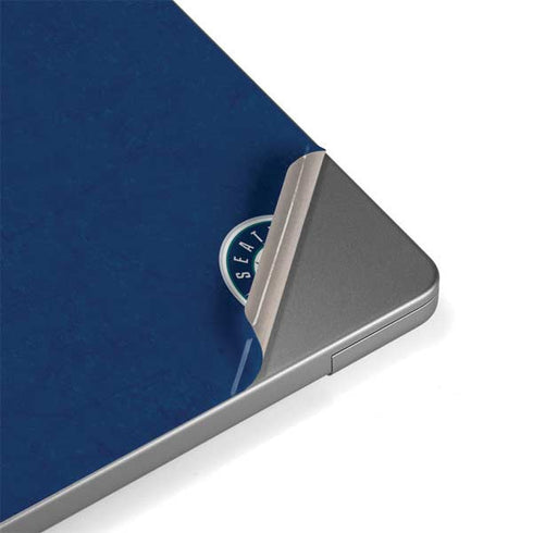 MLB Seattle Mariners - Solid Distressed Apple MacBook Pro 14-inch Skin