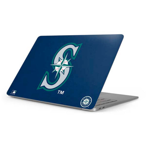 MLB Seattle Mariners - Solid Distressed Apple MacBook Pro 16-inch Skin