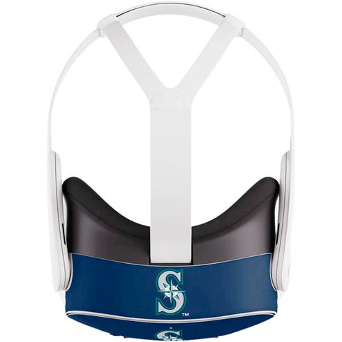 MLB Seattle Mariners - Solid Distressed Meta Quest 3S Skin