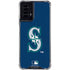 MLB Seattle Mariners - Solid Distressed Moto G Power 5G (2024) Clear Case
