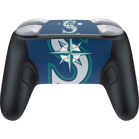 MLB Seattle Mariners - Solid Distressed Nintendo Switch 2 (2025) Pro Controller Skin
