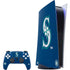 MLB Seattle Mariners - Solid Distressed PlayStation PS5 Skins