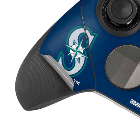 MLB Seattle Mariners - Solid Distressed Xbox Elite Wireless Controller Series 2 Skin