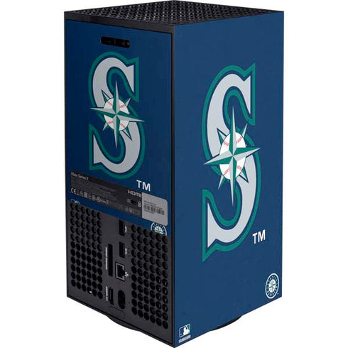 MLB Seattle Mariners - Solid Distressed XBox Series X Digital Edition Bundle Skin