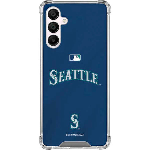 MLB Seattle Mariners Alternate/Away Jersey Galaxy A16 5G Clear Case