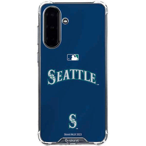 MLB Seattle Mariners Alternate/Away Jersey Galaxy A36 5G Clear Case