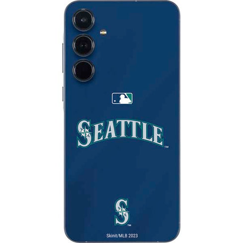 MLB Seattle Mariners Alternate/Away Jersey Galaxy A55 5G Skin