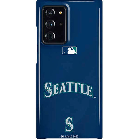 MLB Seattle Mariners Alternate/Away Jersey Galaxy Cases
