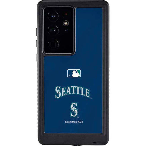 MLB Seattle Mariners Alternate/Away Jersey Galaxy S24 Ultra Waterproof Case
