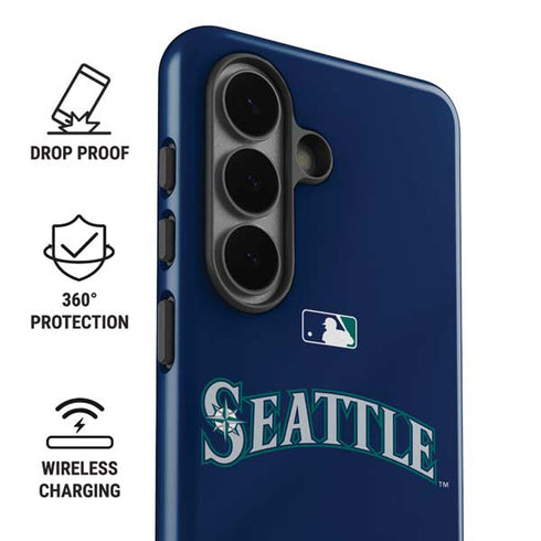 MLB Seattle Mariners Alternate/Away Jersey Galaxy S26 Plus Impact Case