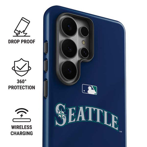 MLB Seattle Mariners Alternate/Away Jersey Galaxy S26 Ultra Impact Case