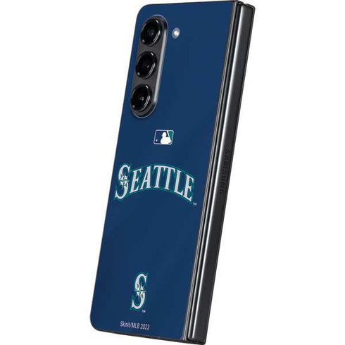 MLB Seattle Mariners Alternate/Away Jersey Galaxy Z Fold5 5G Skin