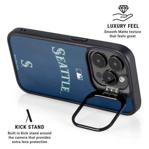 MLB Seattle Mariners Alternate/Away Jersey iPhone 13 Pro Kickstand Case