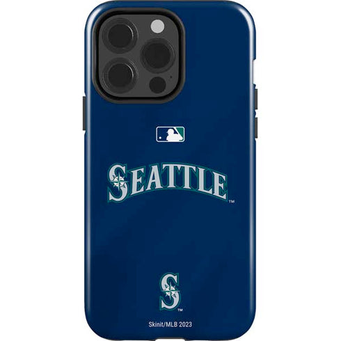 MLB Seattle Mariners Alternate/Away Jersey iPhone 15 Pro Impact Case