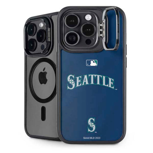 MLB Seattle Mariners Alternate/Away Jersey iPhone 15 Pro Kickstand Case