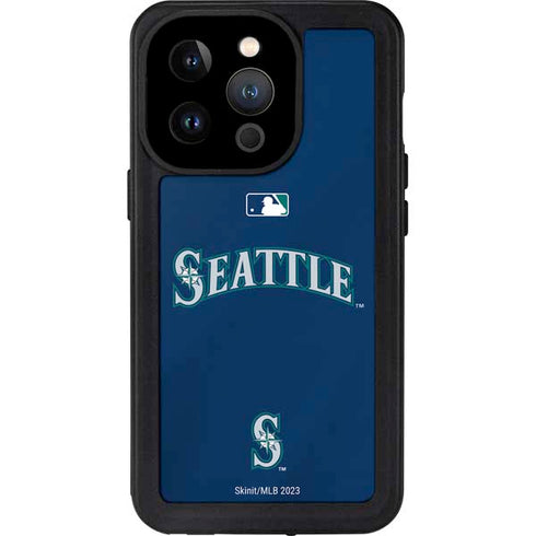 MLB Seattle Mariners Alternate/Away Jersey iPhone 15 Pro Waterproof Case