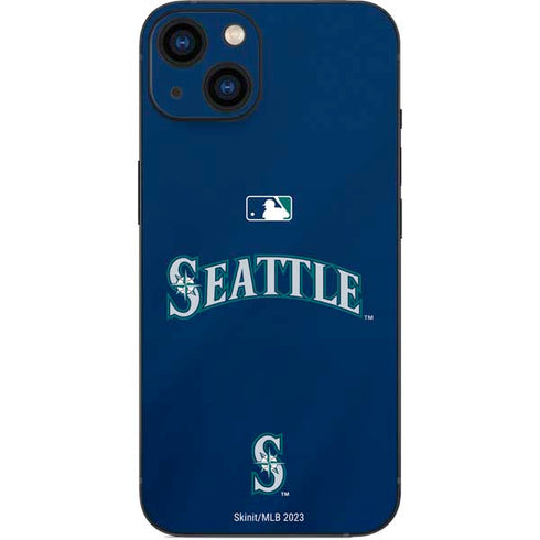 MLB Seattle Mariners Alternate/Away Jersey iPhone 15 Skin