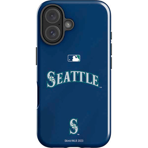 MLB Seattle Mariners Alternate/Away Jersey iPhone 16 Impact Case