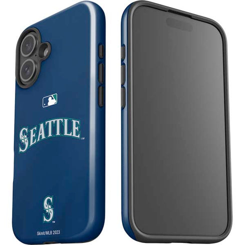 MLB Seattle Mariners Alternate/Away Jersey iPhone 16 Plus Impact Case