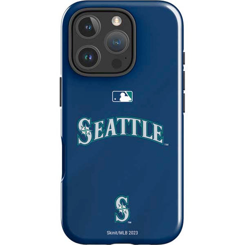 MLB Seattle Mariners Alternate/Away Jersey iPhone 16 Pro Impact Case