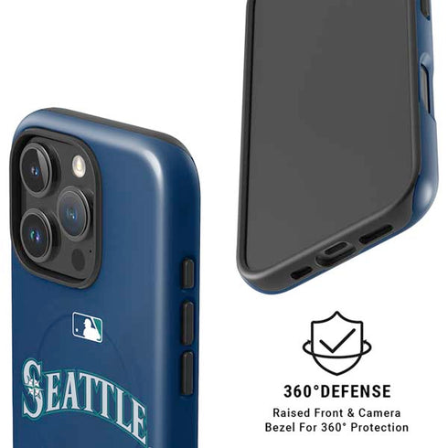 MLB Seattle Mariners Alternate/Away Jersey iPhone 16 Pro Magsafe Impact Case