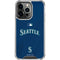 MLB Seattle Mariners Alternate/Away Jersey iPhone 16 Pro Max Clear Case