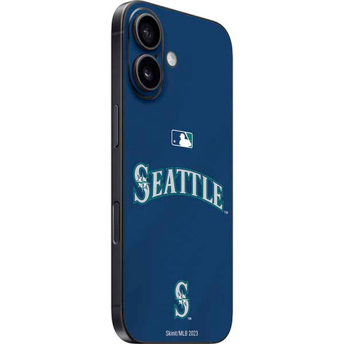 MLB Seattle Mariners Alternate/Away Jersey iPhone 16 Skin