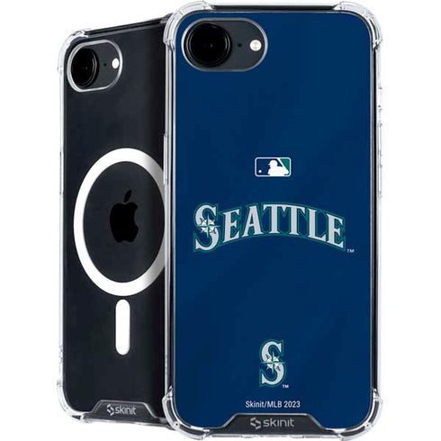 MLB Seattle Mariners Alternate/Away Jersey iPhone 16e MagSafe Case