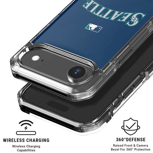 MLB Seattle Mariners Alternate/Away Jersey iPhone 17 Air Clear Case