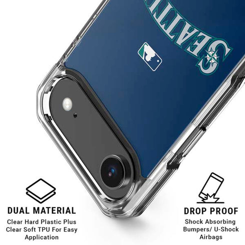 MLB Seattle Mariners Alternate/Away Jersey iPhone 17 Air Clear Case
