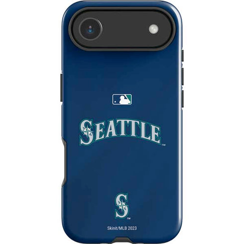 MLB Seattle Mariners Alternate/Away Jersey iPhone 17 Air Impact Case