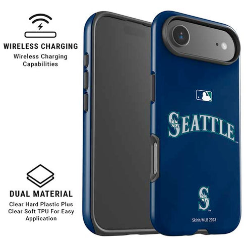 MLB Seattle Mariners Alternate/Away Jersey iPhone 17 Air Magsafe Impact Case