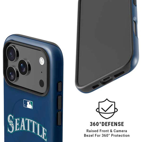 MLB Seattle Mariners Alternate/Away Jersey iPhone 17 Pro Magsafe Impact Case