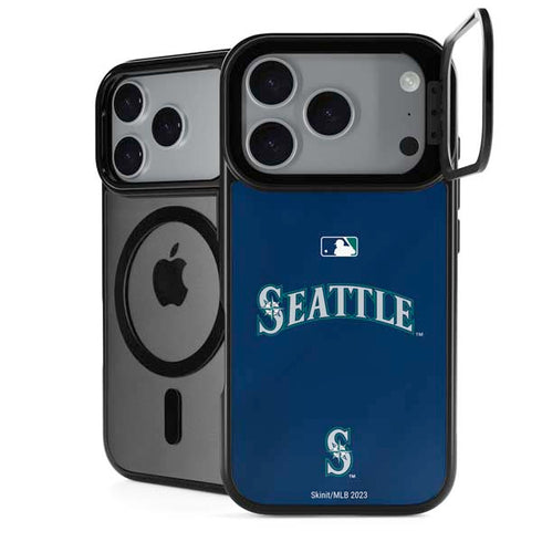 MLB Seattle Mariners Alternate/Away Jersey iPhone 17 Pro Max Kickstand Case