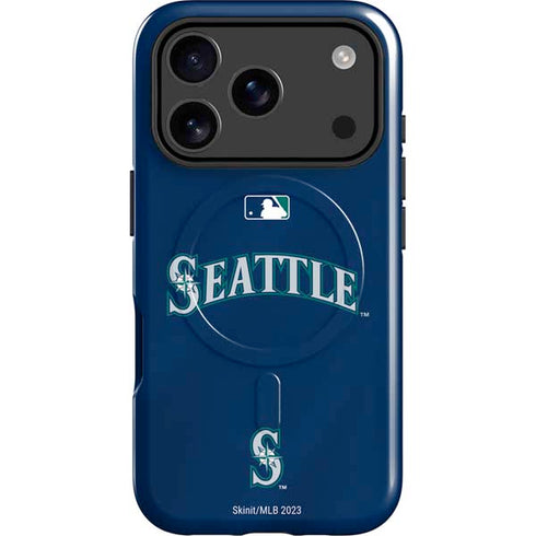 MLB Seattle Mariners Alternate/Away Jersey iPhone 17 Pro Max Magsafe Impact Case