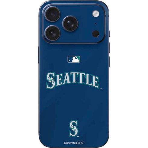 MLB Seattle Mariners Alternate/Away Jersey iPhone 17 Pro Skin
