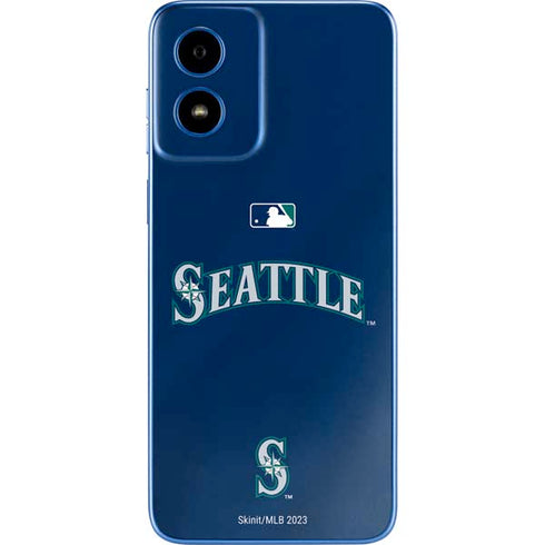 MLB Seattle Mariners Alternate/Away Jersey Moto G Play 4G (2024) Skin