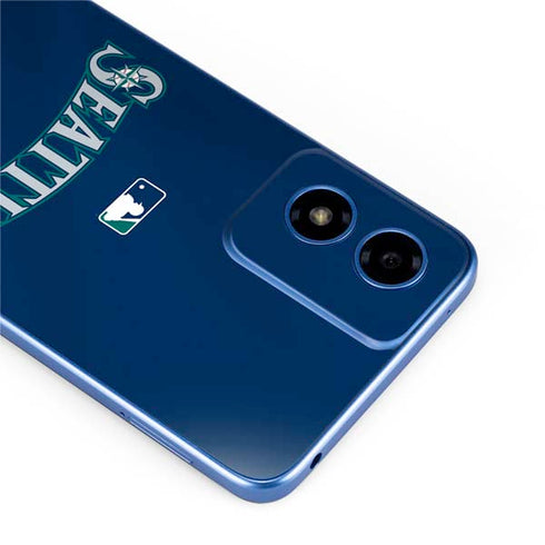MLB Seattle Mariners Alternate/Away Jersey Moto G Play 4G (2024) Skin