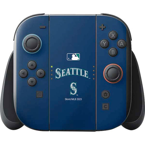 MLB Seattle Mariners Alternate/Away Jersey Nintendo Switch 2 (2025) with Joy-Con Skin