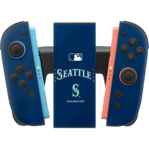 MLB Seattle Mariners Alternate/Away Jersey Nintendo Switch 2 (2025) Joy-Con Controller Skin