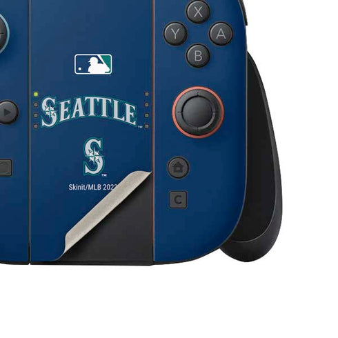 MLB Seattle Mariners Alternate/Away Jersey Nintendo Switch 2 (2025) Joy-Con Controller Skin