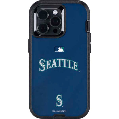 MLB Seattle Mariners Alternate/Away Jersey Otterbox Defender iPhone Skin