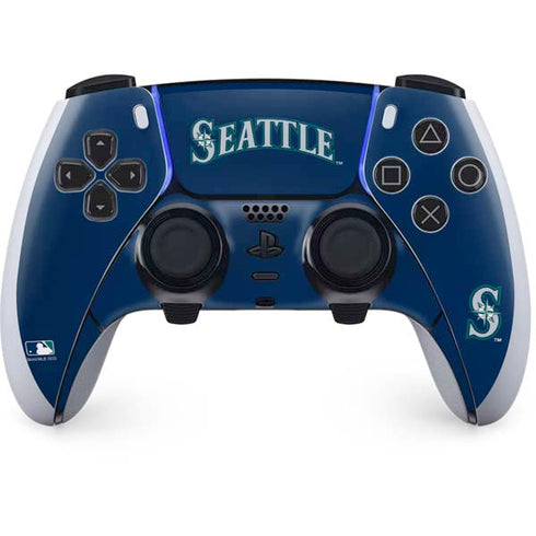 MLB Seattle Mariners Alternate/Away Jersey PS5 DualSense Edge Pro Controller Skin
