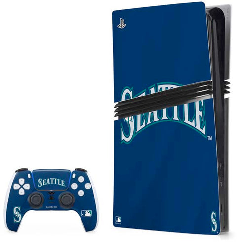 MLB Seattle Mariners Alternate/Away Jersey PS5 Pro Bundle Skin